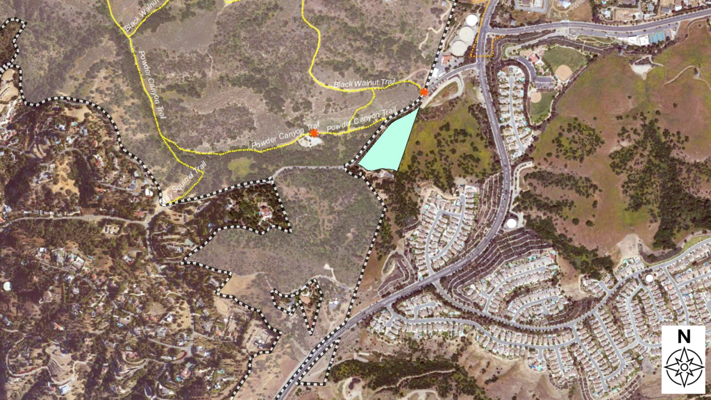 Arial of land acquisition